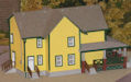 Download the .stl file and 3D Print your own A Christmas Story House HO scale model for your model train set.